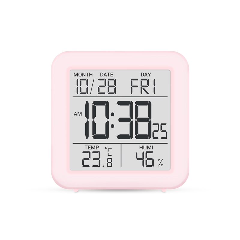 Т-15 термогигрометр розовый