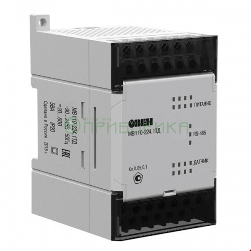 МВ110-224.1TД, МВ110-224.4ТД - модули ввода сигналов с тензодатчиков для сети RS485