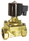 RSPS-40N DC24V - клапан электромагнитный прямого действия Ду40, Н.З. латунь+PTFE