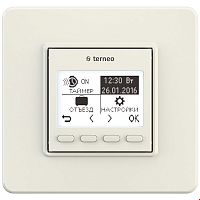 terneo pro - регулятор температуры для теплого пола с программным регулированием (+5...+60С). Два датчика: встроенный и выносной